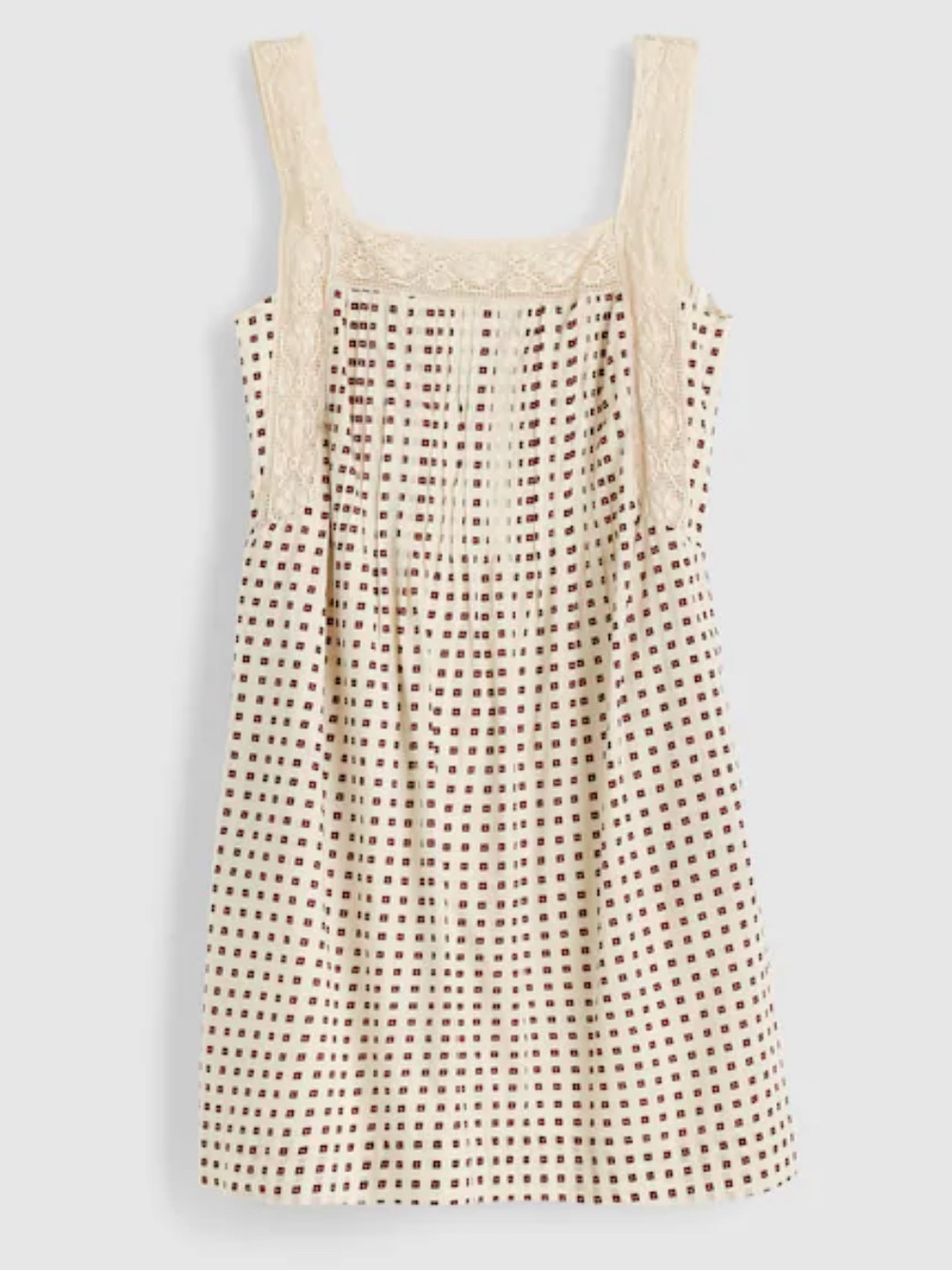NWT Madewell The Sophie Mini Dress in Size Small Vintage Ivory - Picture 7 of 8